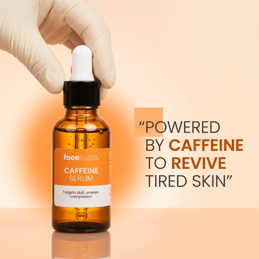Face Facts Facial Serum Energising Caffeine 30 Ml