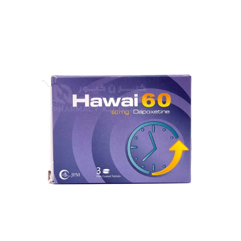 Hawai 60mg Tab 3s