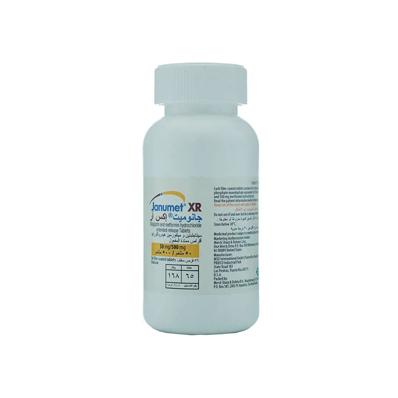 JANUMET XR 50/500 MG TAB 56S