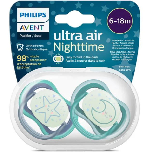 Avent ultra air sthr Nighttime 6-18 M Boy (2pcs) SCF376/13
