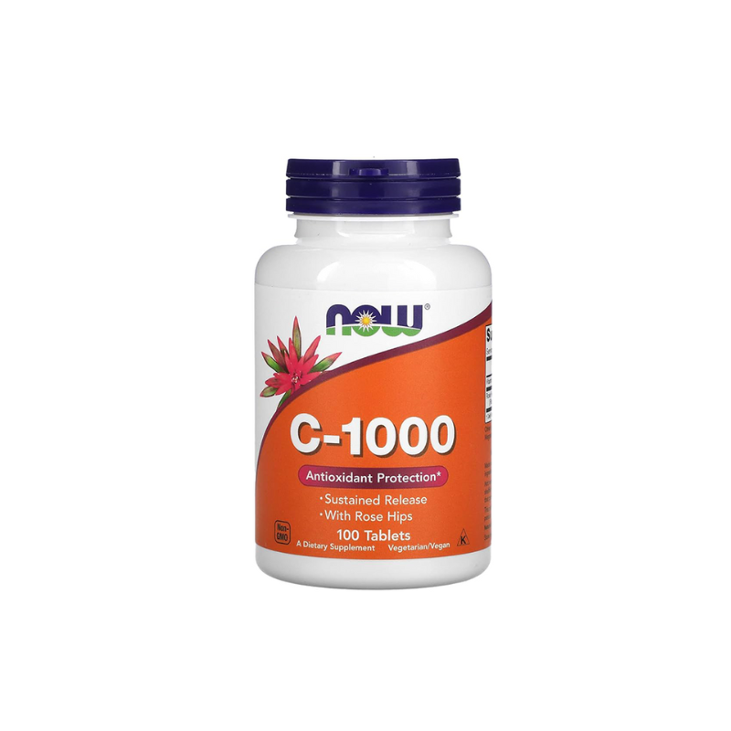 NOW C-500 ANTI OXIDANT PROTECTION WITH ROSE HIPS 100'S