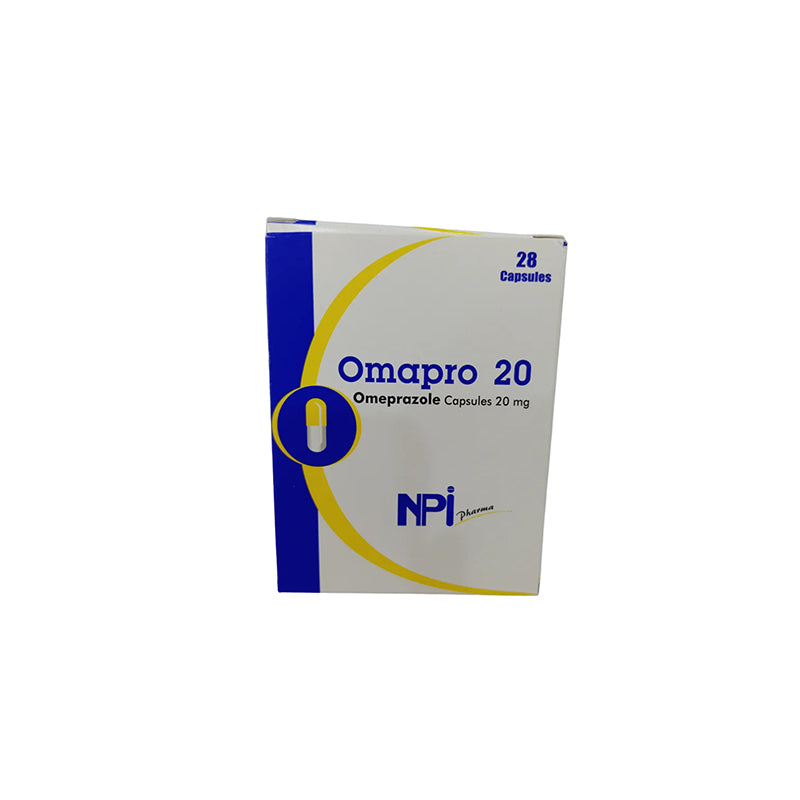 Omapro 20mg Capsules 28s (Omeprazole 20mg) – Online Pharmacy Qatar ...