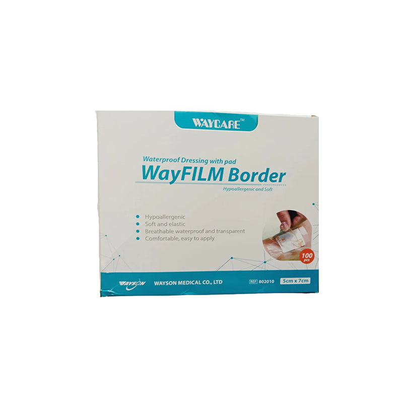 Waycare Adh Dressing W/proof 5 X 7cm 802010-100 S
