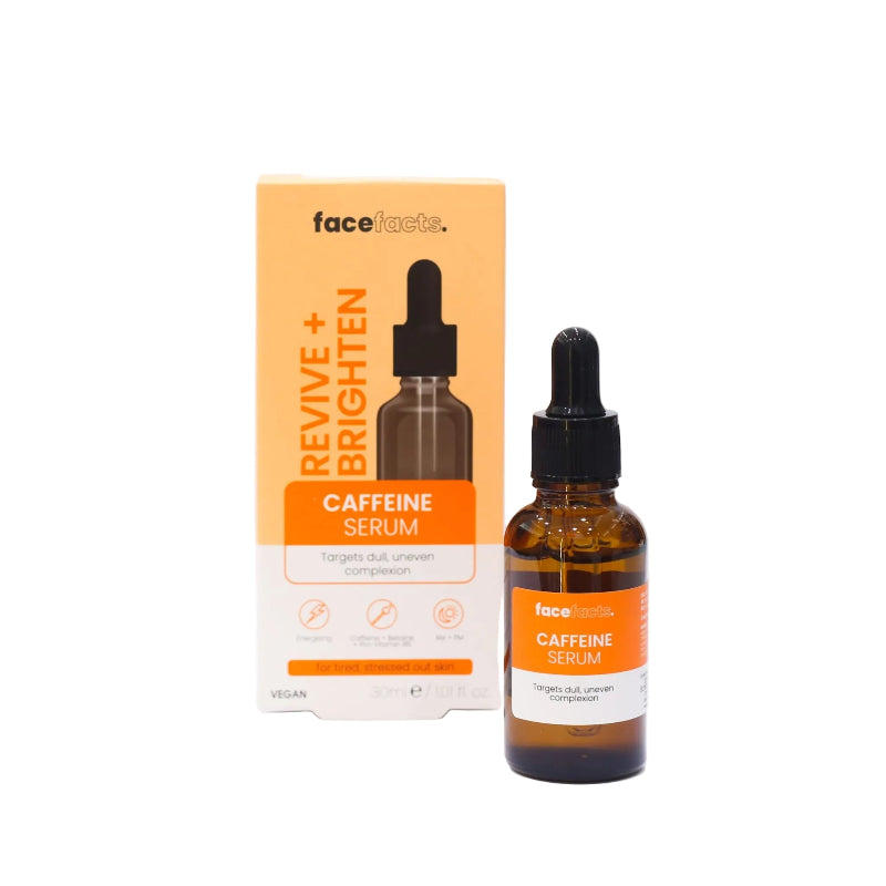 Face Facts Facial Serum Energising Caffeine 30 Ml