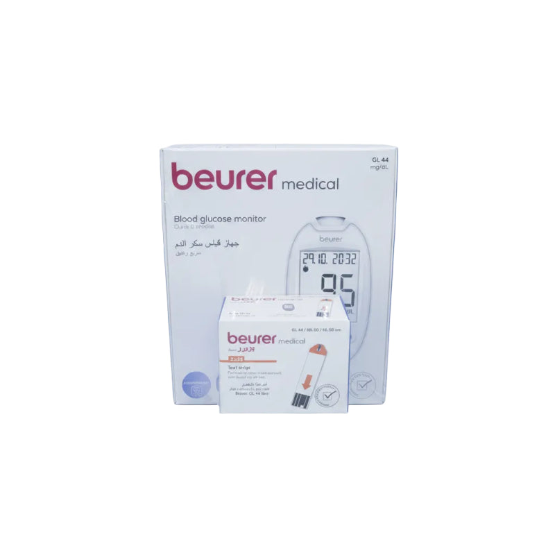 Beurer Gl44 C/f Sugar Monitor + Strips 50 S