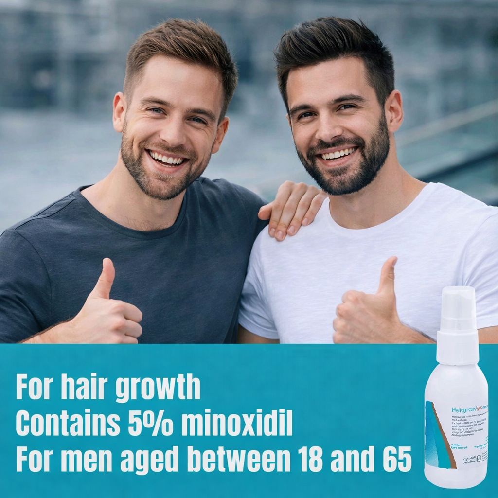 Hair Grow 5% Minoxidil Solution 50 ML