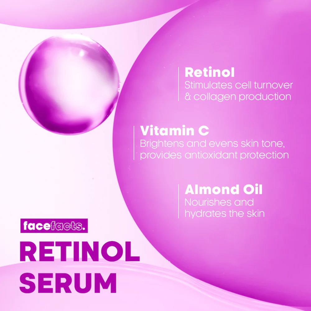 FACE FACTS FACIAL SERUM RENEWING RETINOL 30 ML