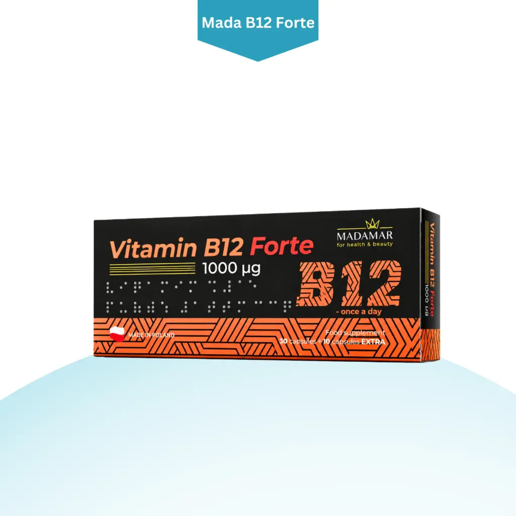 MADAMAR VITAMIN B12 FORTE 40'S