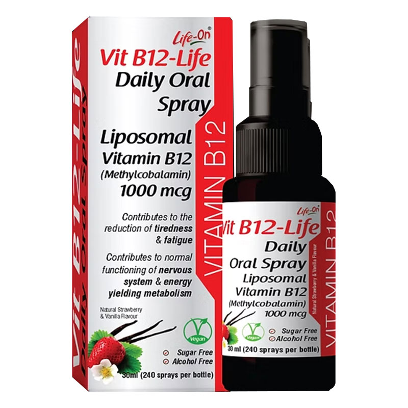 Life‑On Liposomal Vitamin B12 Oral Spray 30 ml