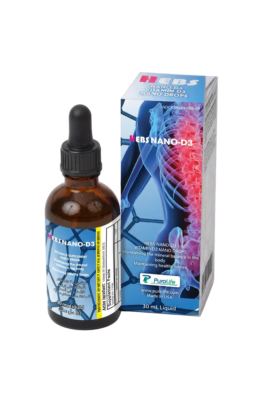 HEBS Nano D3 Vitamin D3 Drops 30ml
