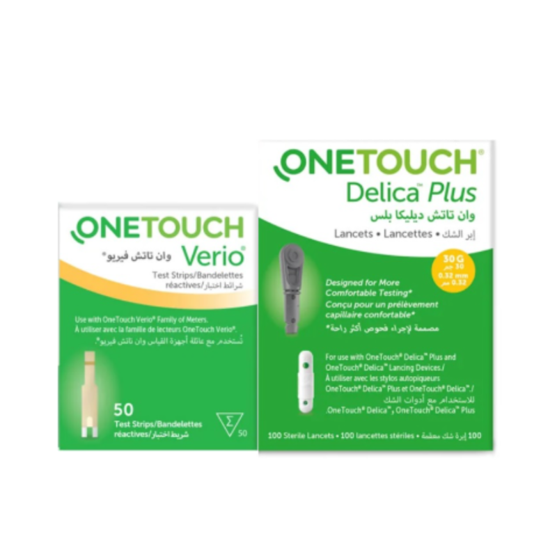 One Touch Verio Refill Kit (2x50 Verio Strips +100
