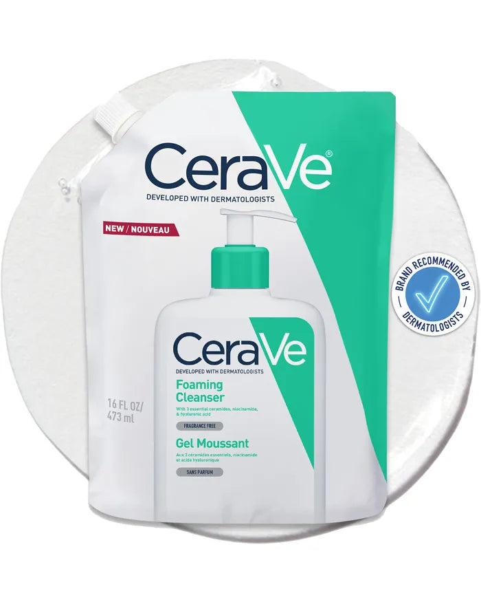 CERAVE FOAMING CLEANSER 473ML REFILL PACK