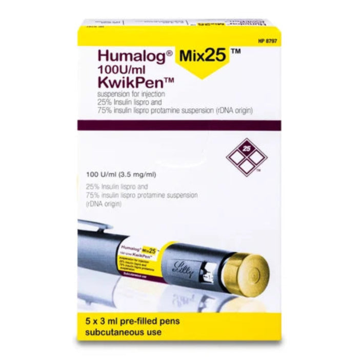 HUMALOG MIX25 KWIKPEN 100IU/ML*5PEN