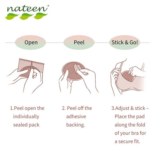 NATEEN BREAST PAD 36'S
