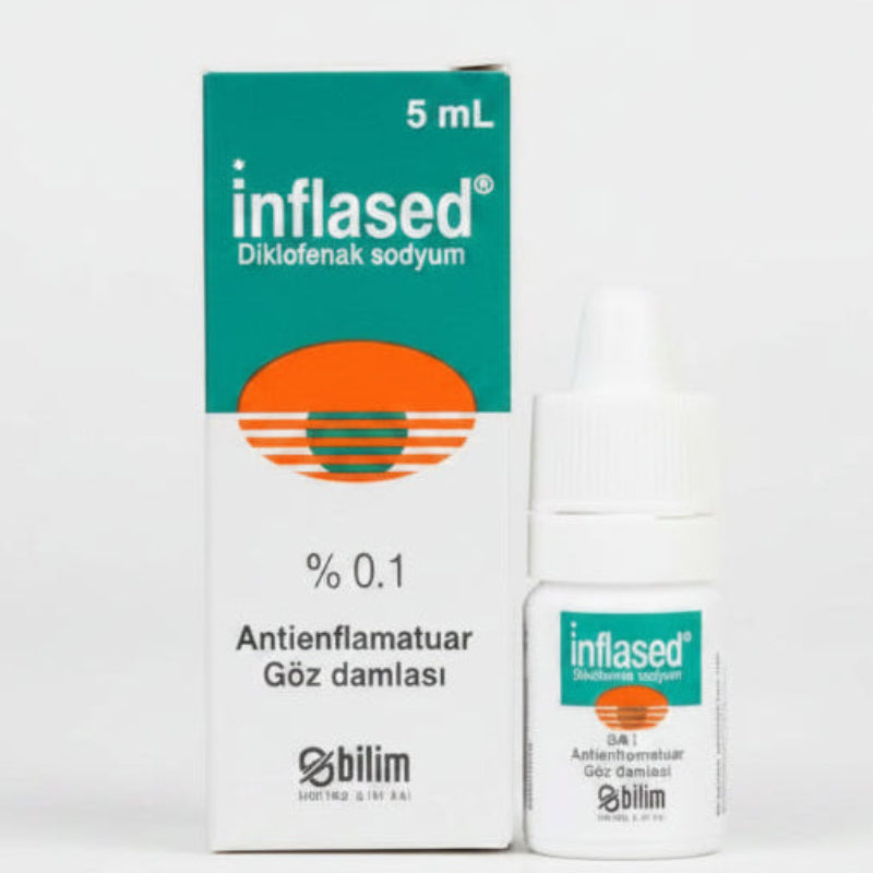 INFLASED 0.1%EYE DROPS 5 ML