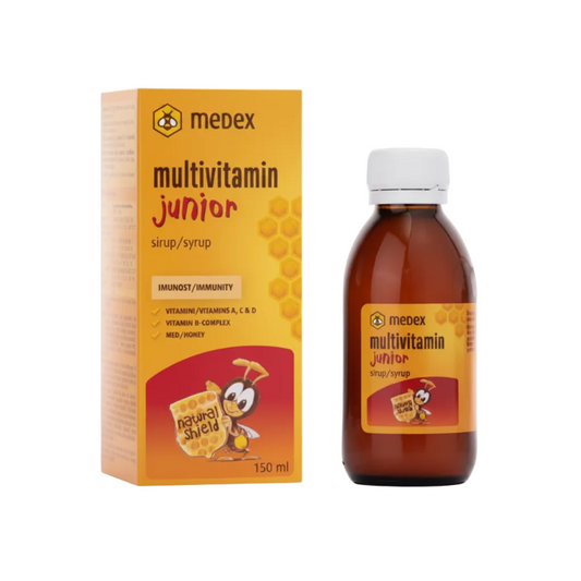 MEDEX MULTIVITAMINS JUNIOR HONEY SYRUP 150ML