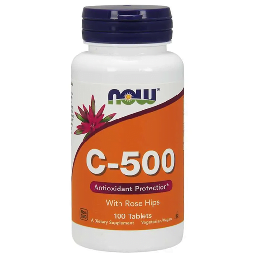 Now C-500 Anti Oxidant Protection With Rose Hips 100's