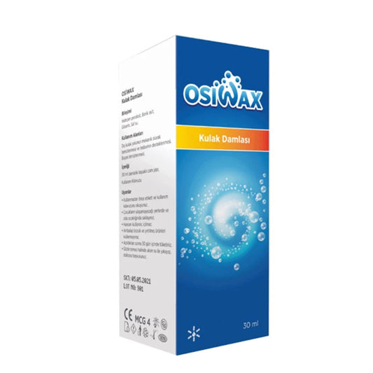 OSIWAX EARDROPS 30ml