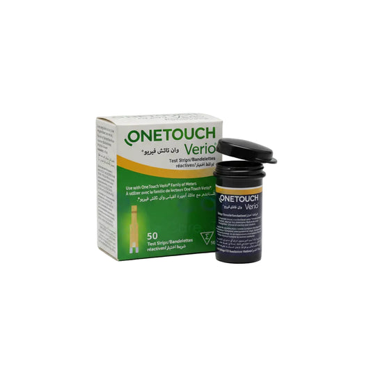 Onetouch Verio Test Strips 50 Pieces